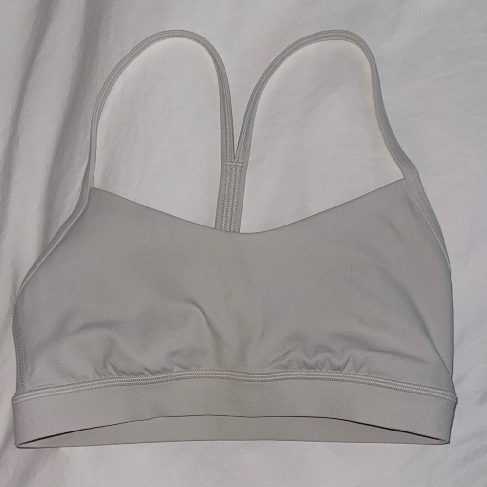 Gray Lulu lemon Sports Bra